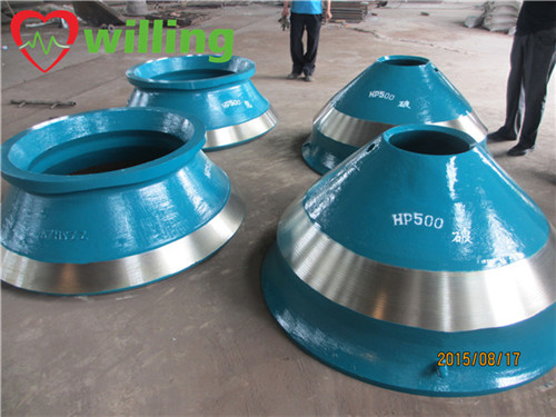 Mantle Bowl Liner, Cone Crusher Wear Parts